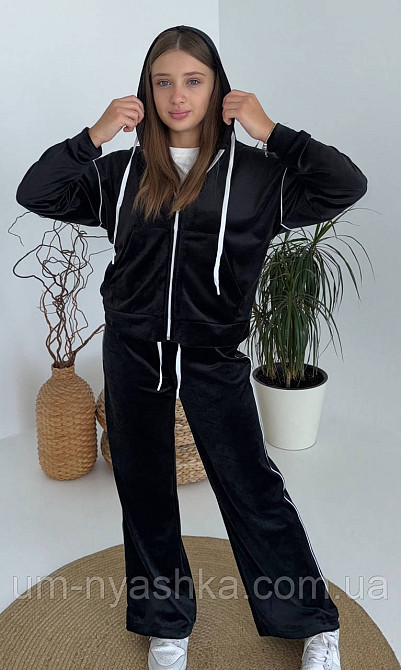 Дитячий велюровий спортивний костюм р. 128-152 Кривий Ріг - фото 2
