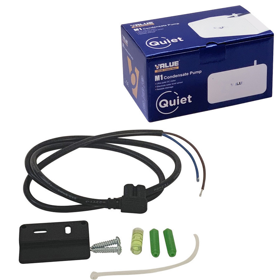 Дренажний насос VALUE M1 для кондиціонера — малошумна міні-помпа для відведення конденсату, продуктивність 40 л/год Київ - фото 2