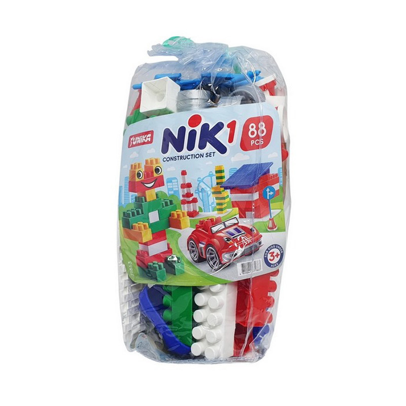 Дитячий конструктор з великими деталями "NIK-1" 71863, 88 деталей Вінниця - фото 1
