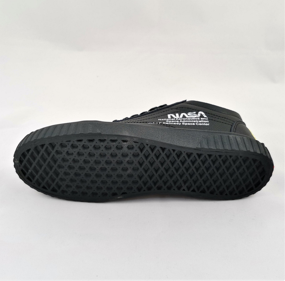 Кросівки NASA Shuttle Ванс Чорні Шкіряні Кеди Венси (розміри: 39,42) Дніпро - фото 7