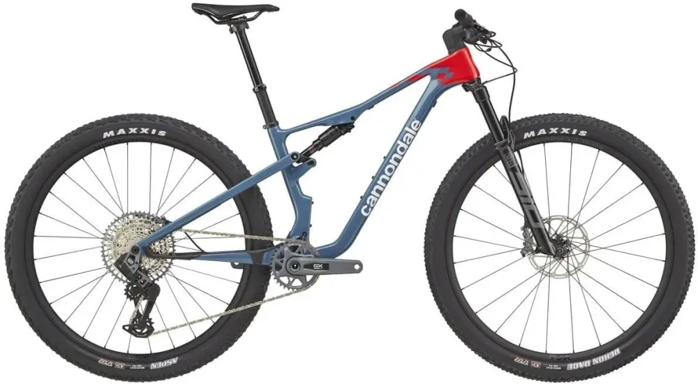 Велосипед Cannondale Scalpel Carbon 2 Синій / Czerwony 29 2024 Київ - фото 1