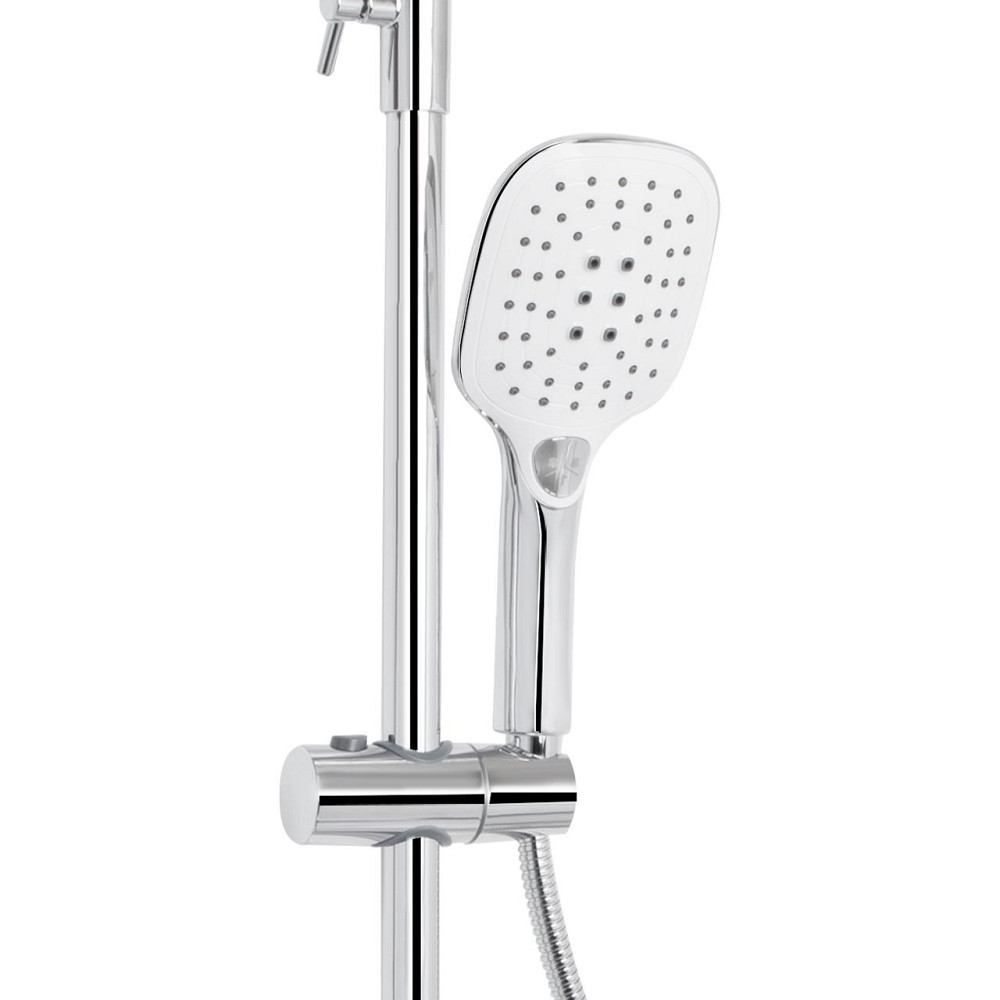 Душова система універсальна Qtap Grand на три споживачі (з виливом) QTGRACRM1004 Chrome Київ - фото 15