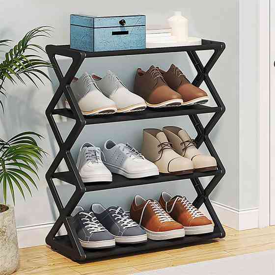 Полка для Обуви 4 яруса 42*18*48см Винница