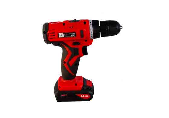 MPT Дриль-шуруповерт акумуляторний MPT 14.4 V Li-ion 1.3 Аг 2 швидкості 0-400/1450 об/хв 10 мм Коломыя