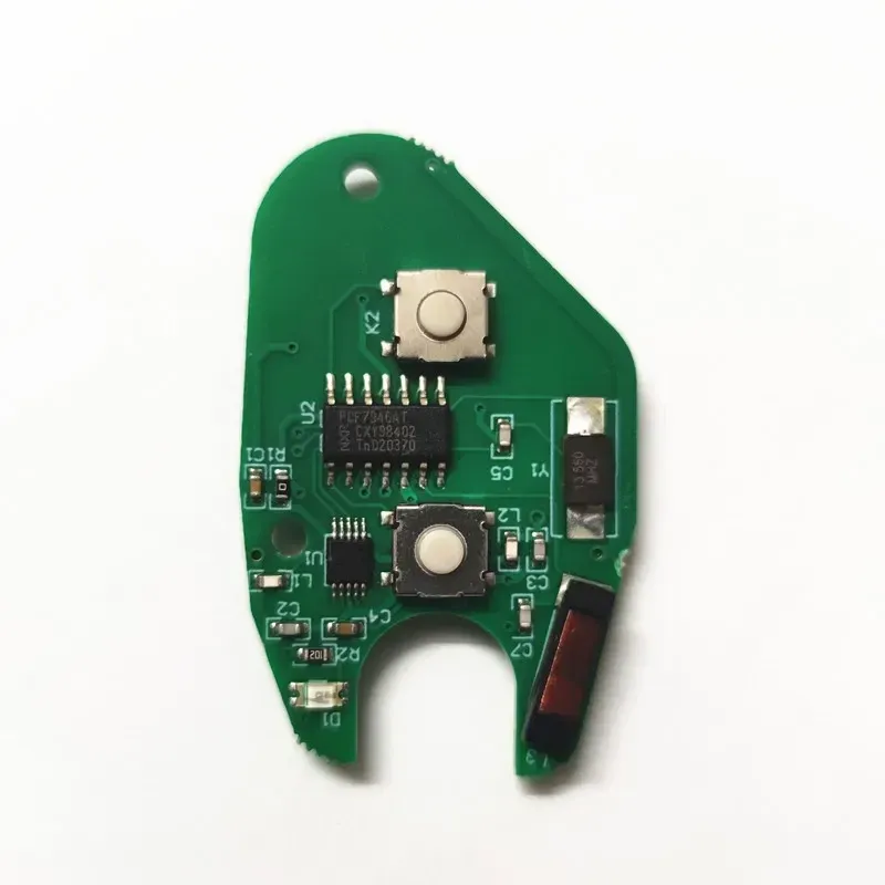 Ключ зажигания Renault Clio Scenic с пультом 2 кнопки Киев - изображение 3