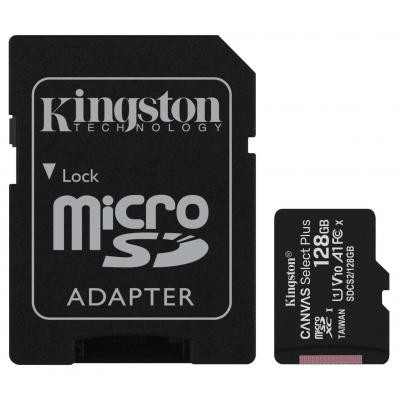 Карта пам&apos;яті Kingston 128GB micSDXC class 10 A1 Canvas Select Plus (SDCS2/128GB) Вінниця - фото 1