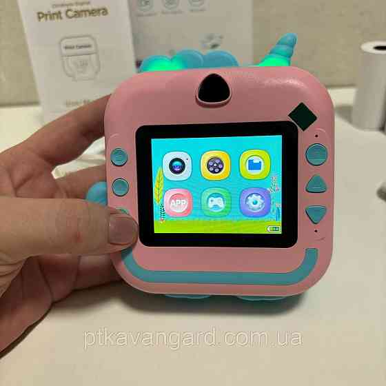 Фотоаппарат-принтер детский с мгновенной печатью 