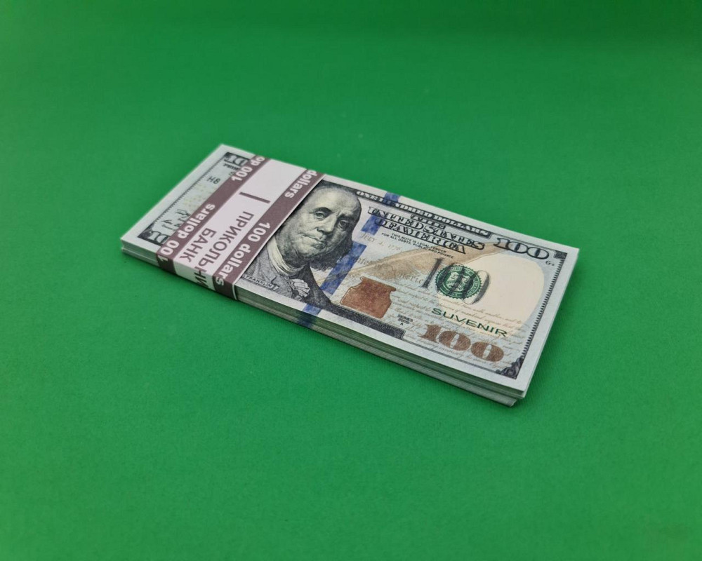 Сувенірні гроші 100 доларів нові 1 пачка  80 купюр (7654213123) Харків - фото 4