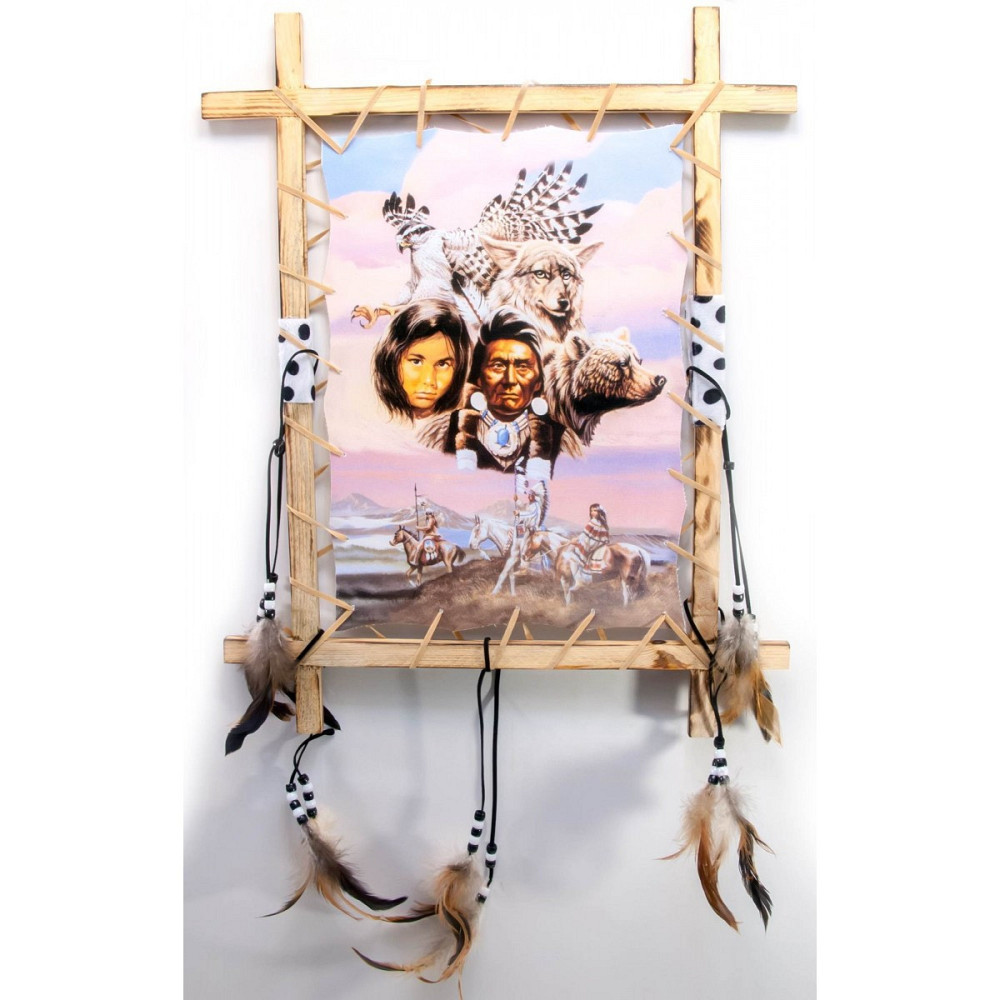 Панно на стіну Індіанці Київ - фото 1