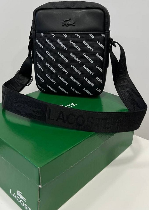 Мужская сумка через плечо Лакоста, Сумочка Lacoste. Киев - изображение 6