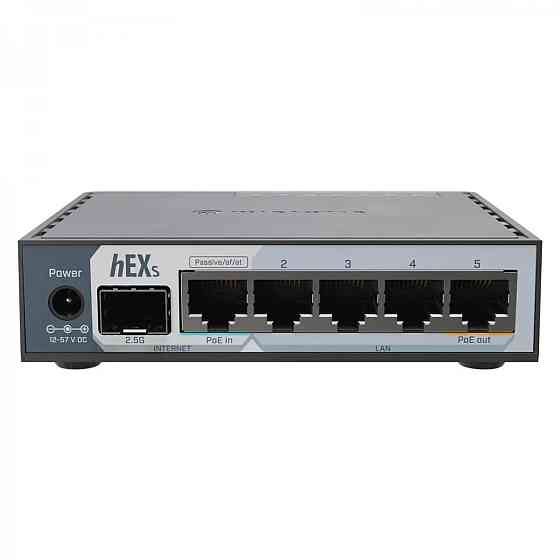 Маршрутизатор MikroTik hEX S 2025 (E60iUGS) ( Grey ) Харків