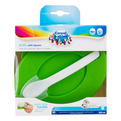 Тарелка детская Canpol babies 350 мл Салатова (31/406_gre) Винница - изображение 7