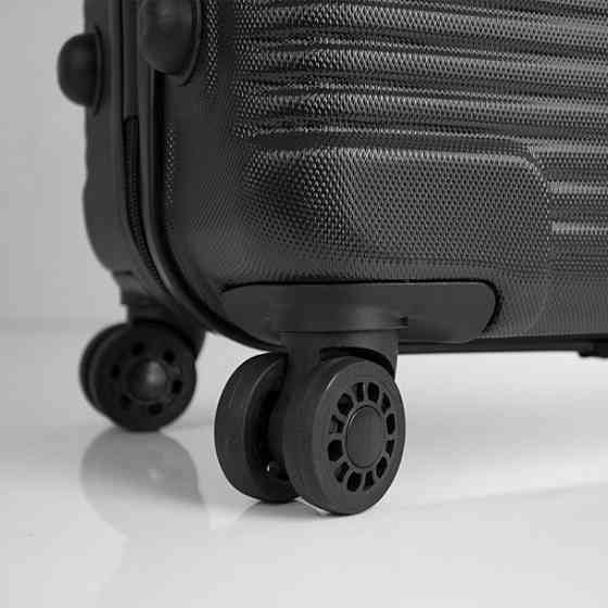 Валіза пластикова GABOL Balance середня темно-сіра G924580 Київ