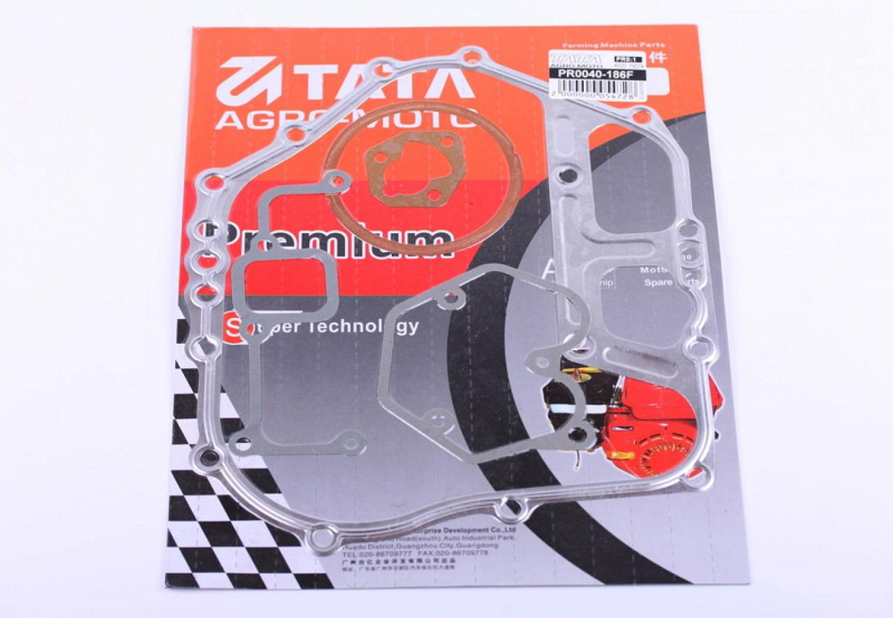 Прокладка двигуна (набір) мотоблок 186F (9Hp) Мукачево - фото 1