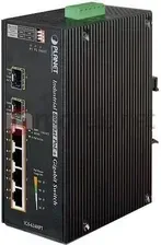 Комутатор PLANET SWITCH PRZEMYSŁOWY 4XGE POE 2XSFP (IGS-624HPT) Київ - фото 1