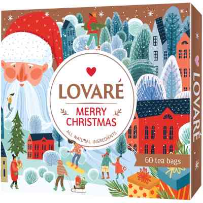 Чай Lovare Merry Christmas 12 видів по 5 шт (lv.03285) Вінниця