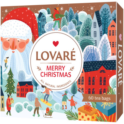 Чай Lovare Merry Christmas 12 видов по 5 шт (lv.03285) Винница - изображение 1