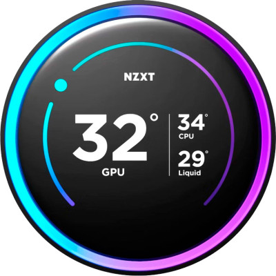 Система жидкостного охлаждения NZXT Kraken Elite RGB 280mm AIO (RL-KR28E-B2) Винница - изображение 9