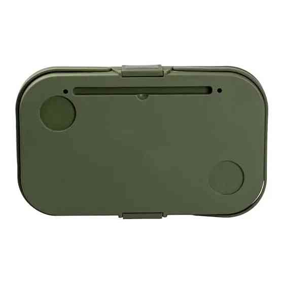 Lugi Складний кошик для пікніка з кришкою-столиком 44.8х26х14 см Зелений SJ-0120GR Киев