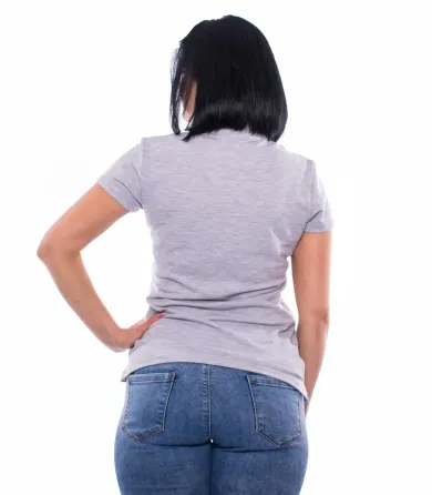 Жіноча футболка Поло Bono 400119 42, Сірий Київ