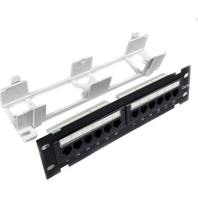 Патч-панель настенная 12 портов 5e UTP Eserver (WT-2180-Dual) Винница - изображение 3
