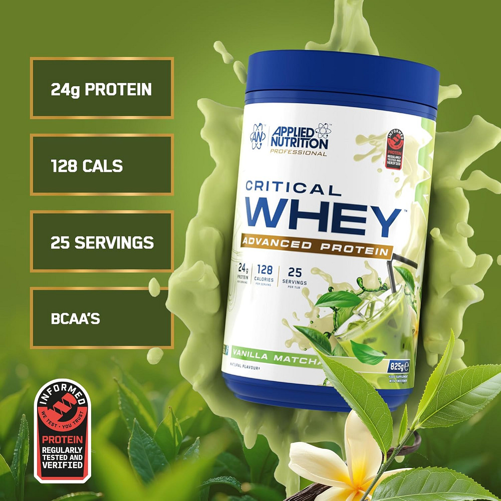 Протеїн Applied Nutrition Critical Whey Protein 825 г, Vanilla Matcha Луцьк - фото 3