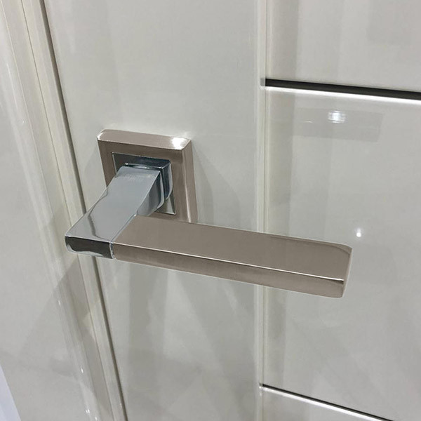 Ручка раздельная Punto (Пунто) TECH SN/CP-3 Матовый никель/хром Киев - изображение 3