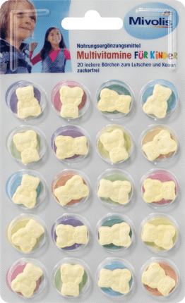 Мультивітаміни для дітей 20 таблеток Mivolis Німеччина Київ - фото 1