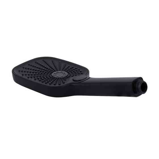 Змішувач для ванни з душовим гарнітуром Qtap Gemini QTGEM259BLM45682 Black Matt Харків