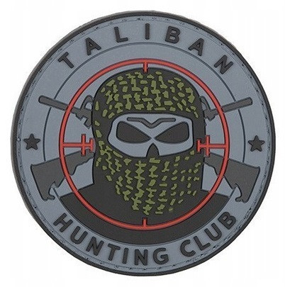 Шеврон 3D PVC на липучке GFC Tactical GFT-30-015841-00 “Охотничий клуб Талибан