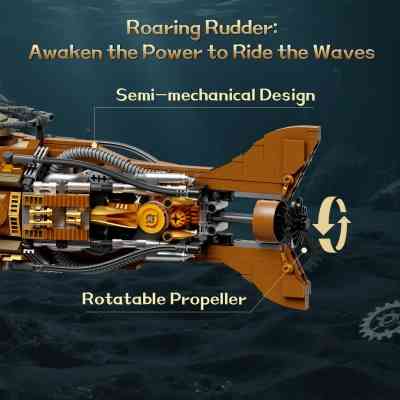 Конструктор Pantasy Steampunk- Наутилус (85029) Винница