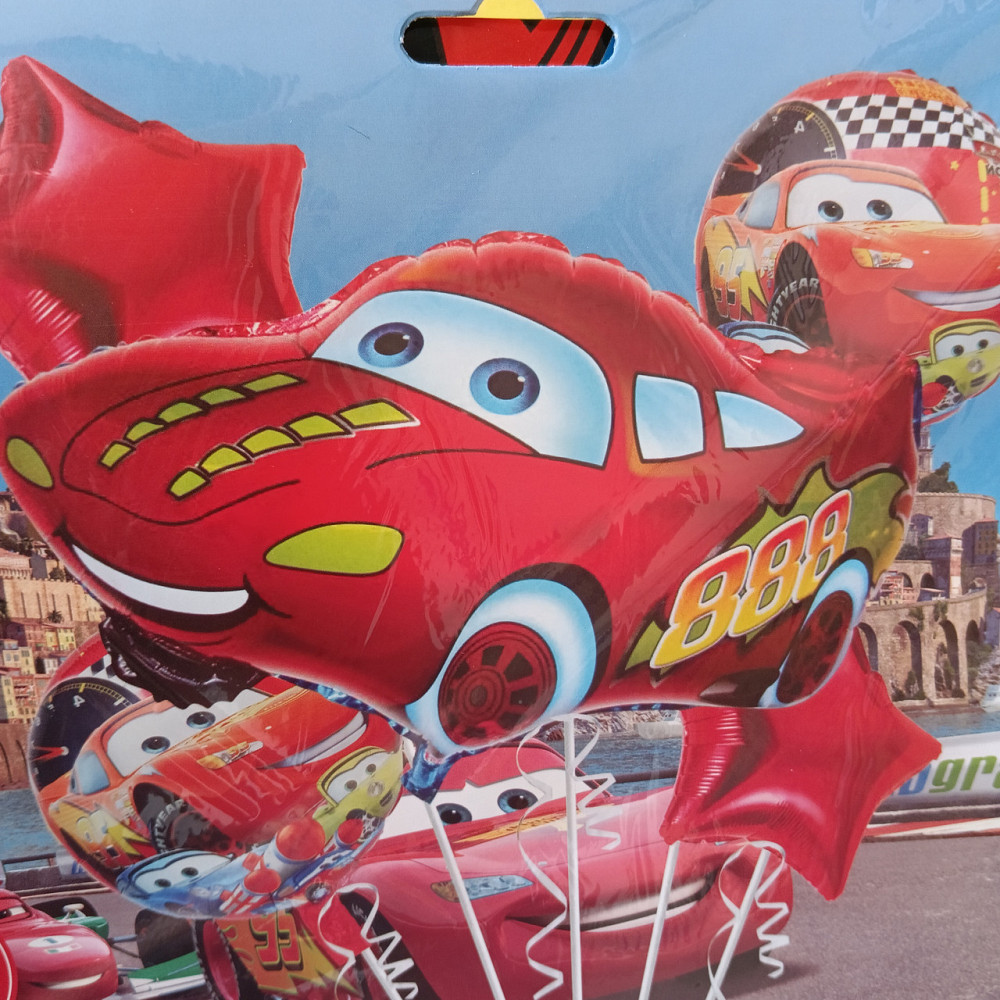 Набор воздушных шаров Маквин (5 предметов) Киев - изображение 2