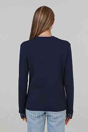Свитшот базовый утепленный Ray Basic женский темно-синий (U0301W-Navy Blue) S Киев