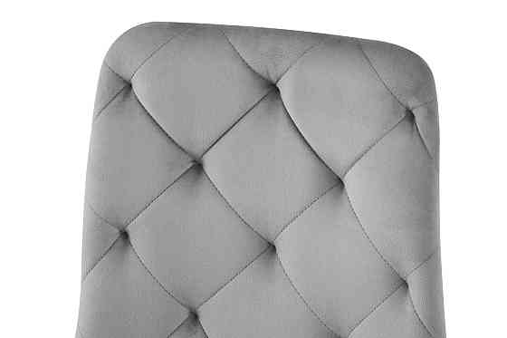 Стілець Трасті, чорний/ велюр сірий Киев