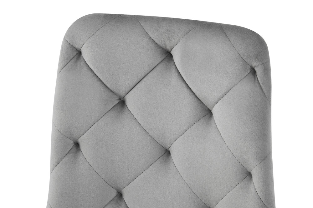 Стілець Трасті, чорний/ велюр сірий Киев - изображение 5