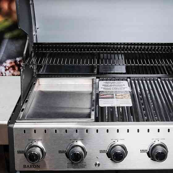 Вок-деко для гриля SANTOS, вставка для грилей Broil King Baron, нержавеющее 900075 Код: 010984 Ровно