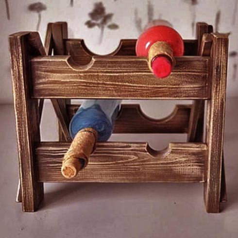 Настільна винна полиця "Семолан" капучино Миколаїв - фото 1