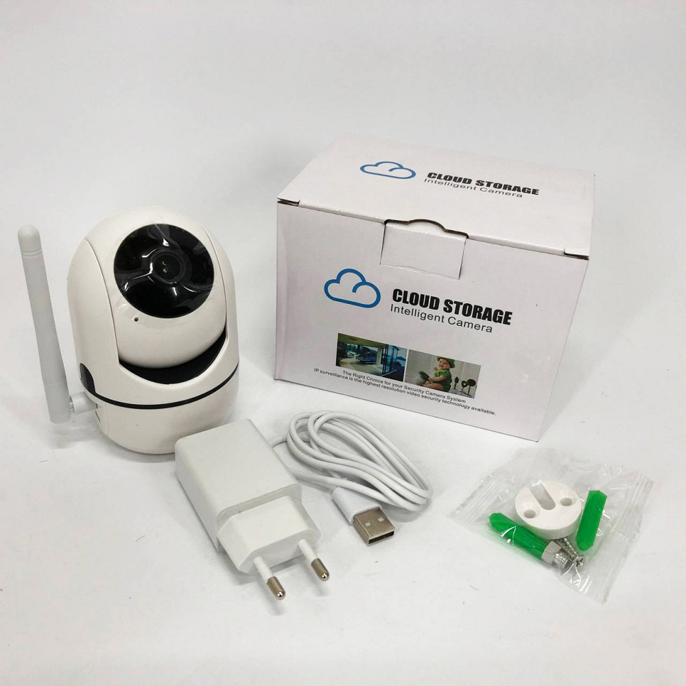 Комнатная поворотная камера, Камера с датчиком звука и движения видеонаблюдения с датчиком UQ-57 Львов - изображение 13