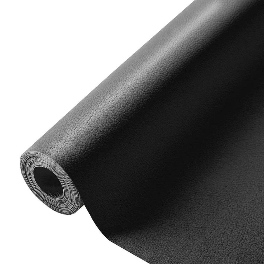Самоклеюча чорна екошкіра в рулоні Київ - фото 1