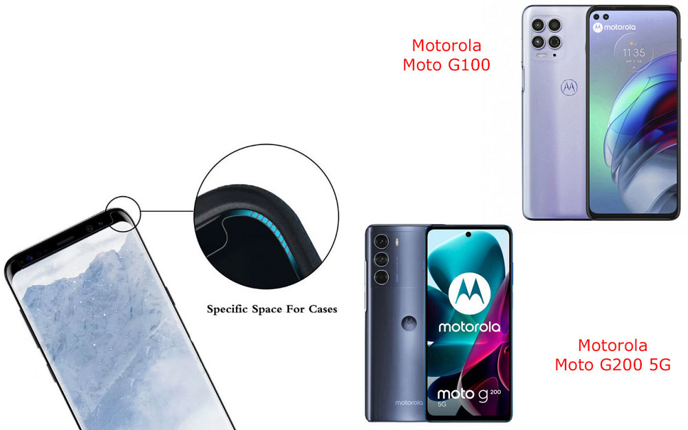 Захисне скло HyperGlass Pro для Motorola Moto G100, Moto G200 5G – максимальна чутливість та захист Київ - фото 3