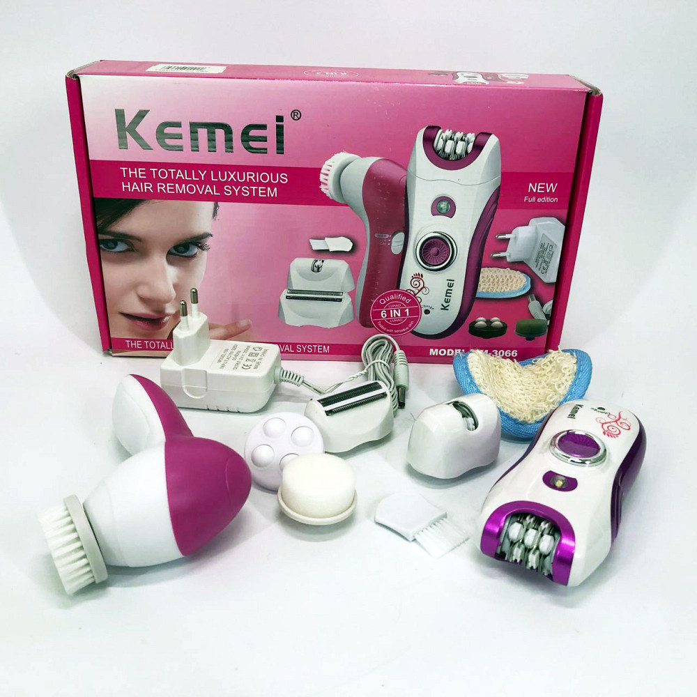 Триммеры для интимных зон, Эпилятор с различными насадками, Эпилятор с насадками для разных участков NC-38 Львов - изображение 13