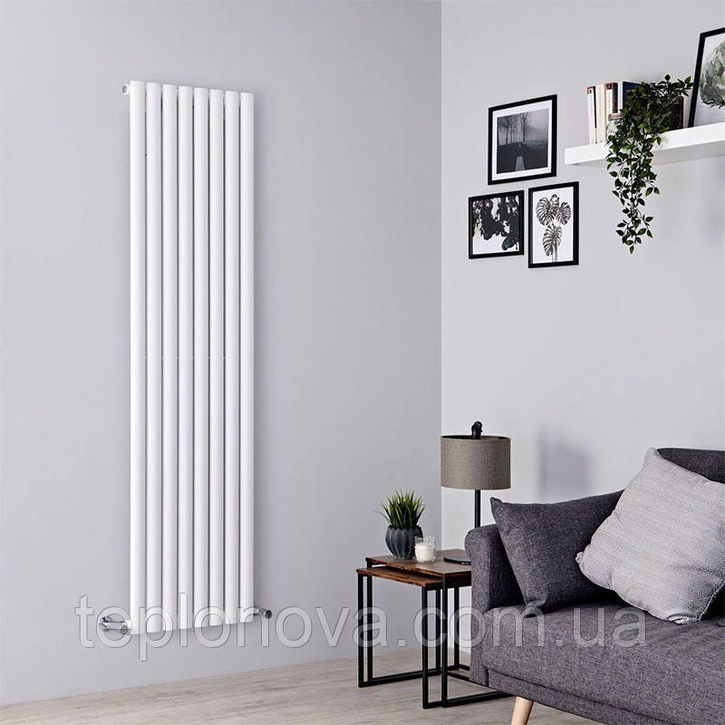 Дизайнерский радиатор 1800/472 (мм) белый мат IDEALE ADELE (универсальное подключение) 11 8/1800/472 Черновцы - изображение 6