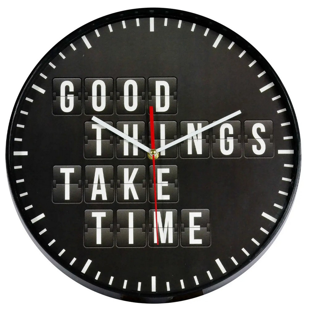 Часы настенные Technoline 775485 Good Things Take Time (775485) Киев - изображение 1