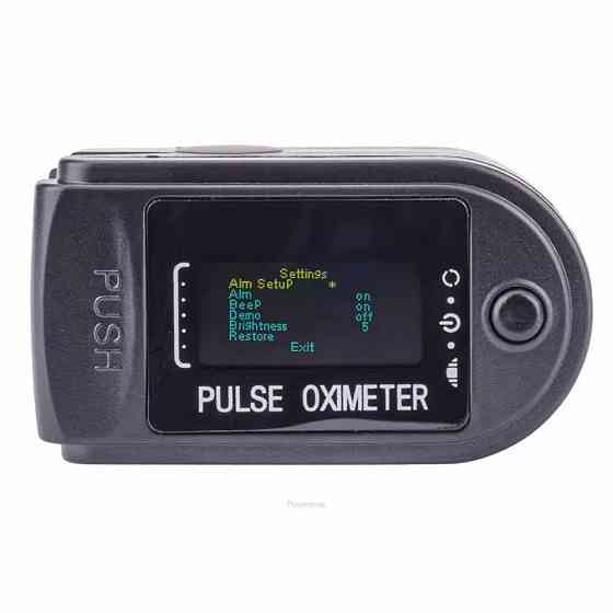 Пульсоксиметр TFT на палец SP2 / Портативный пульсометр / Оксиметр на палец / Измеритель пульса и кислорода Киев