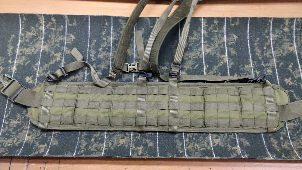 Ремінно-плечова система РПС розвантаження олива Розвантажувальний пояс регульований тактичний ЗСУ Одеса - фото 18