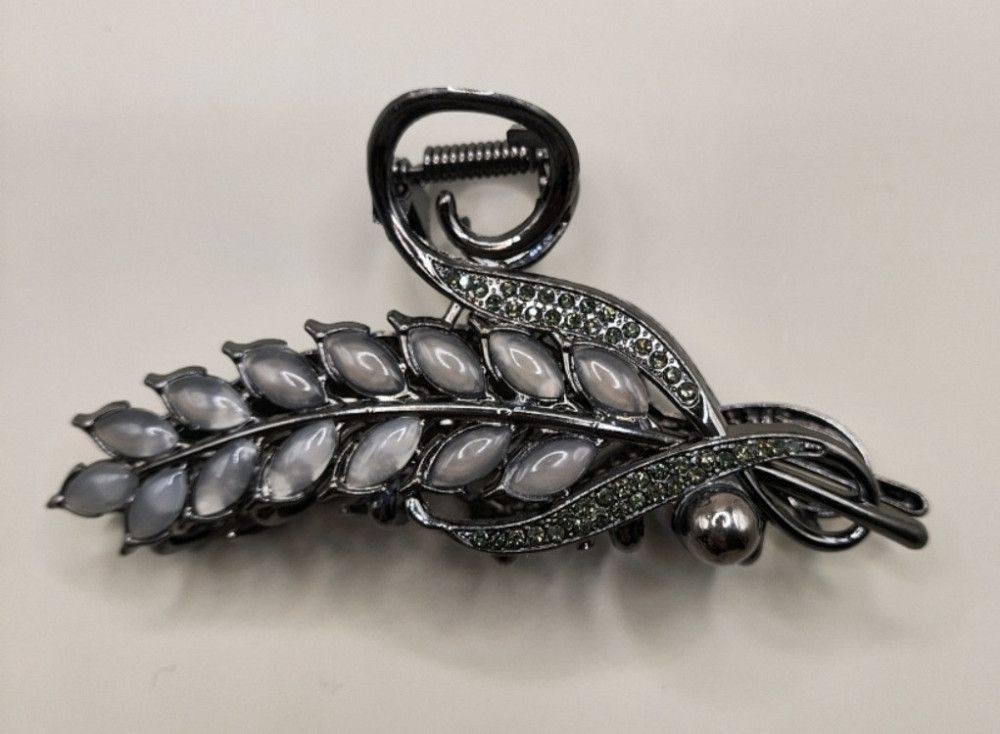 Заколка-крабік колосок Сміла - фото 4