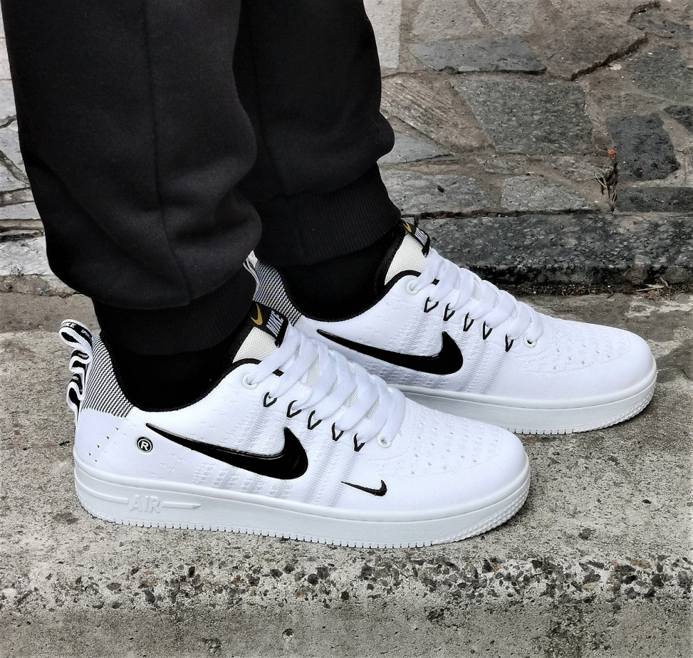 Кроссовки Nike Force Белые Мужские Форсы Найк (размеры: 40,41,42,43) Днепр - изображение 5