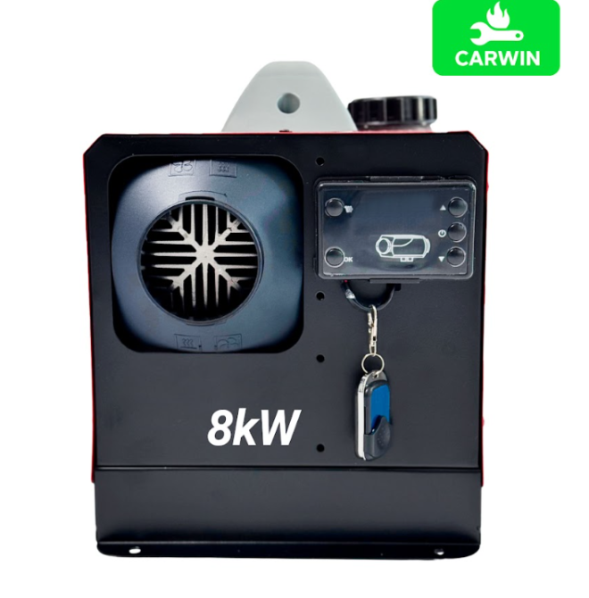 Автономний дизельний обігрівач (Webasto) CARWIN 8 кВт (12В/24В/220В) з LCD-дисплеєм та пультом ДК Київ - фото 4