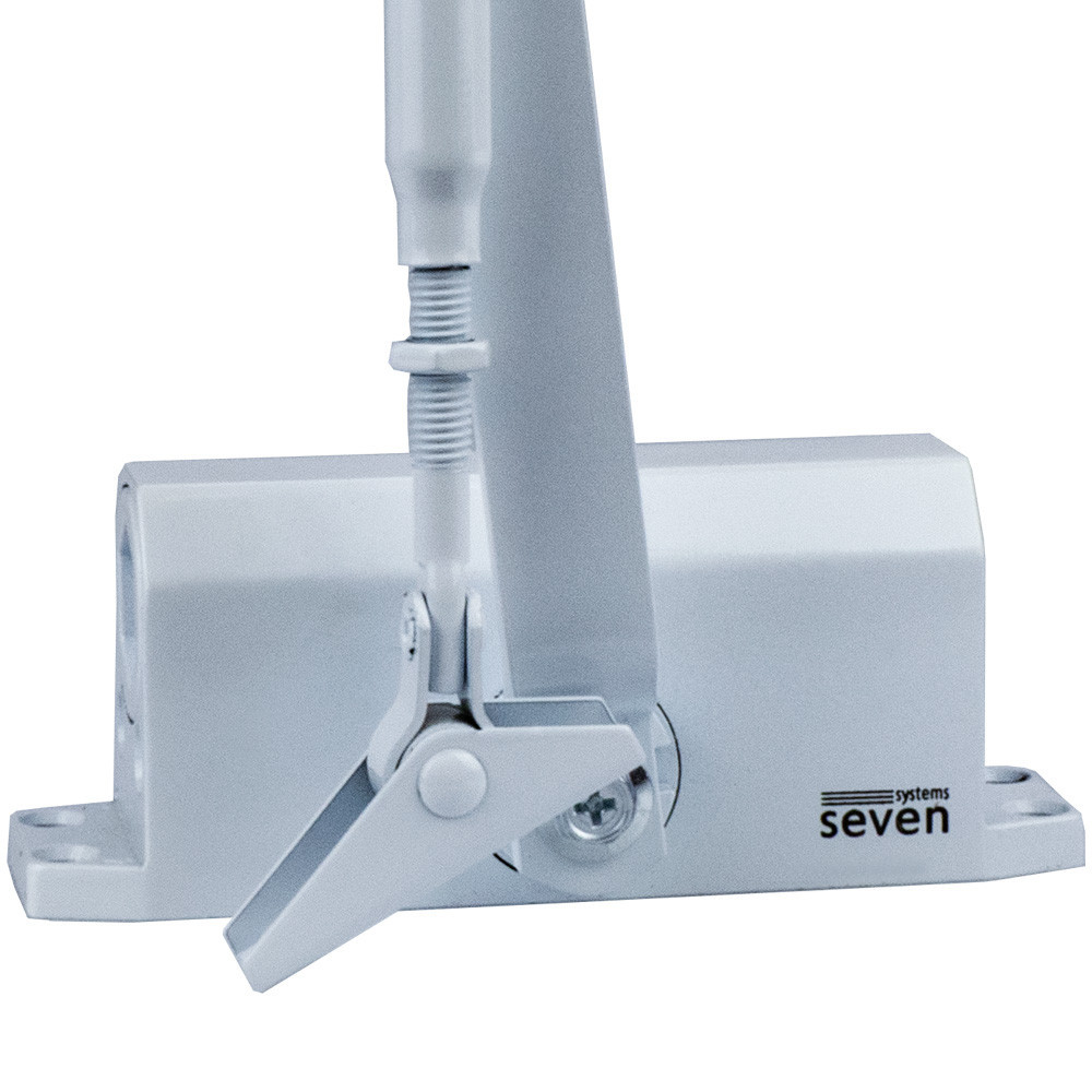Дотягувач дверей 45 кг SEVEN DC-7741 white Київ - фото 9