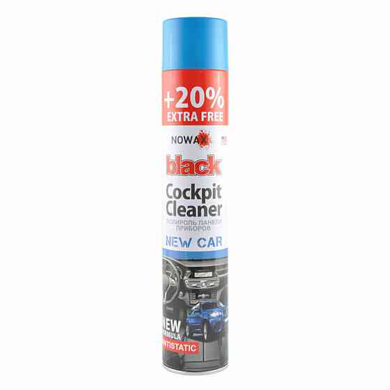 Поліроль для панелі приладів Nowax Cockpit Cleaner Spray Нова машина, 750мл Київ